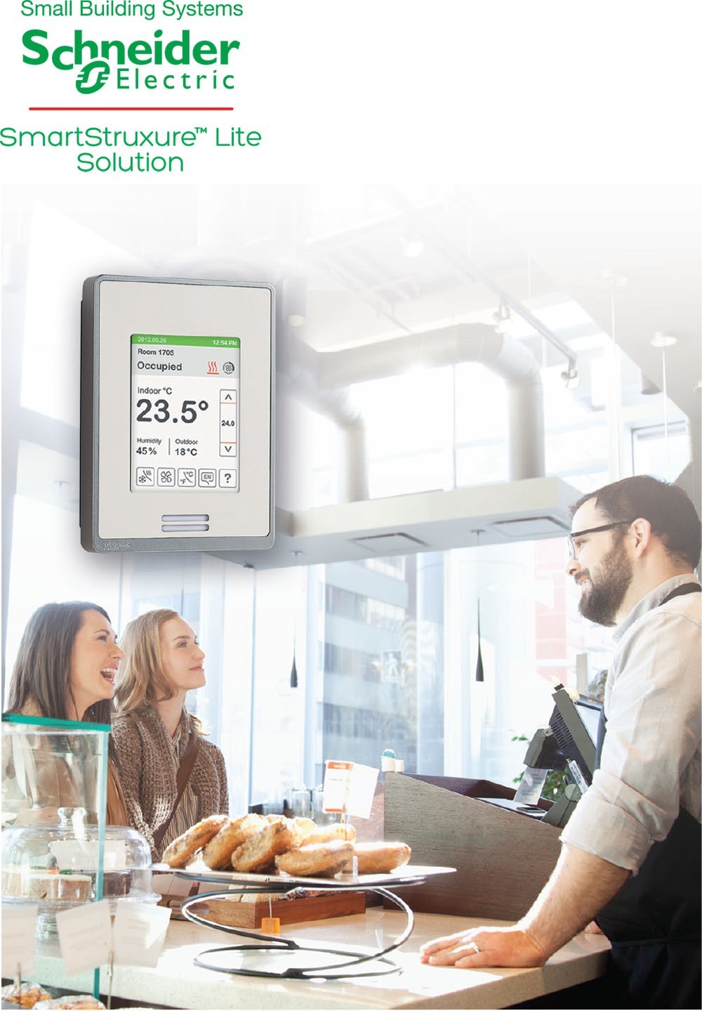 KÜÇÜK, ORTA ÖLÇEKLİ UYGULAMALARDA, HVAC, AYDINLATMA VE ENERJİ OTOMASYON ÇÖZÜMLERİ