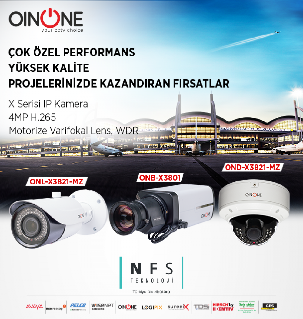 Oinone X Serisi IP Kamera
