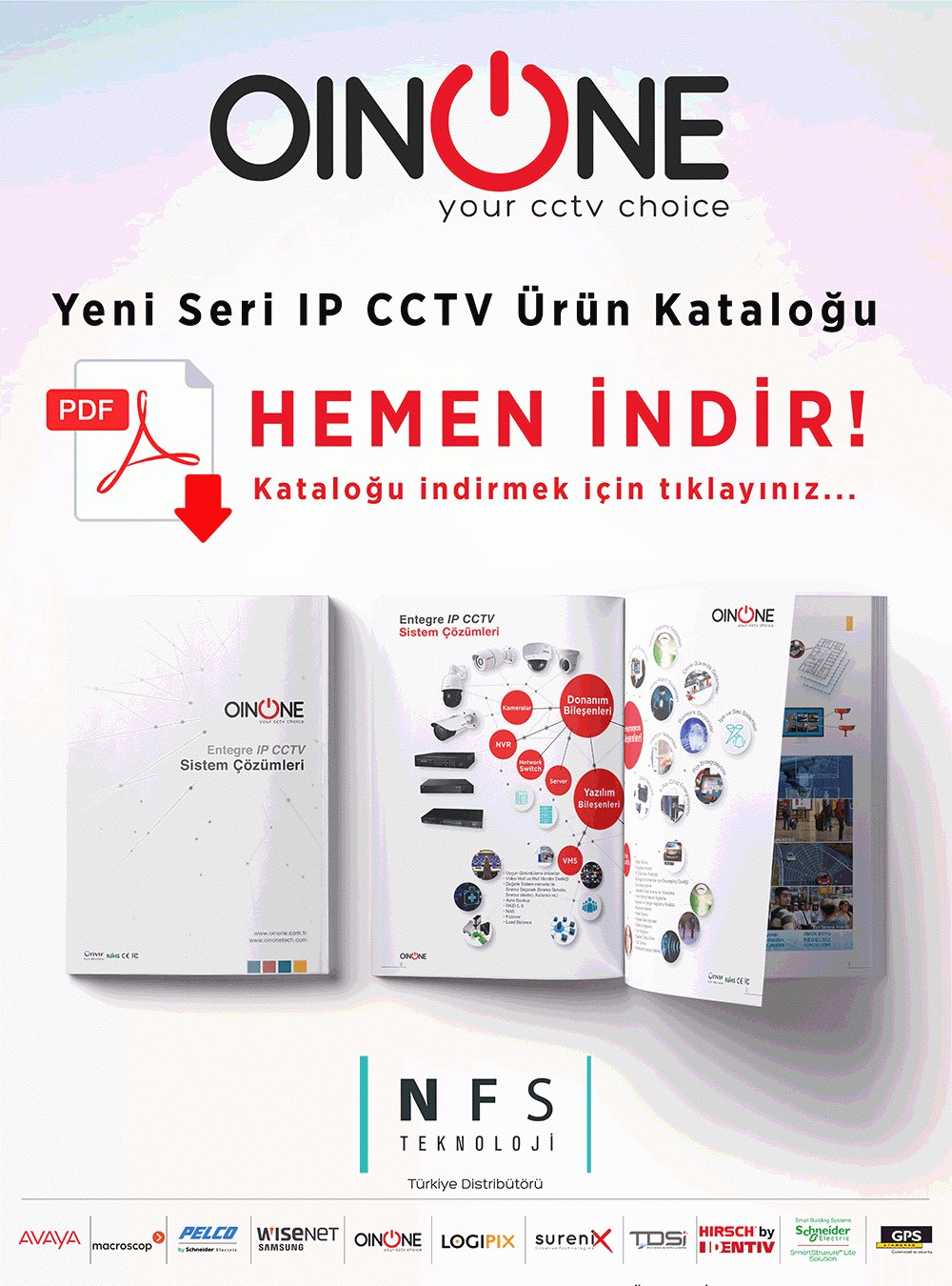 Oinone Yeni IP CCTV Ürün Kataloğunu Hemen İndirin!