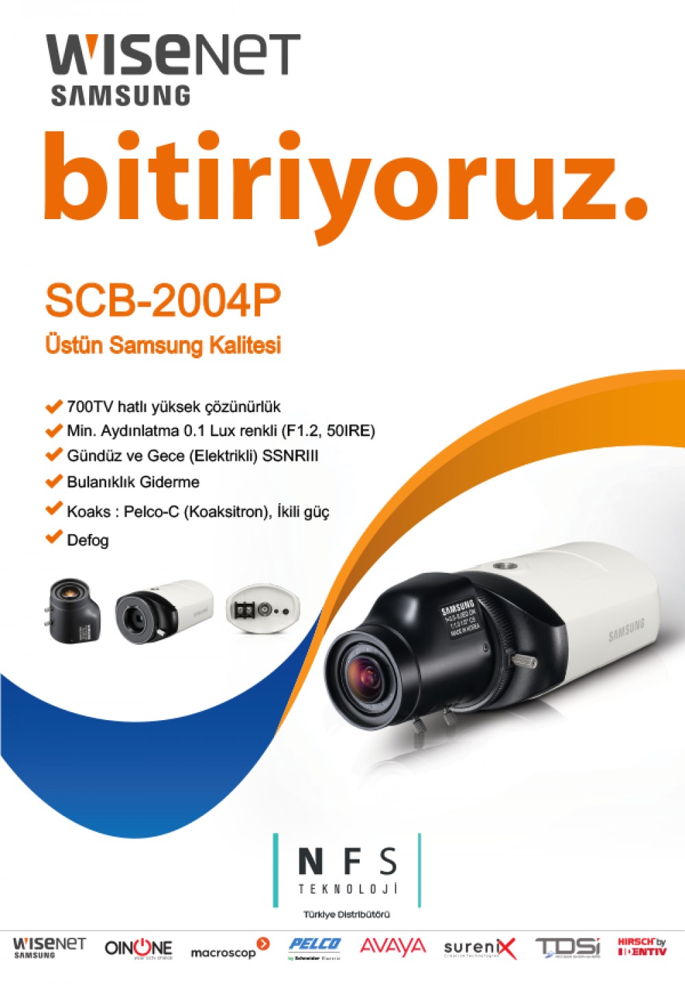 Samsung Wisenet SCB-2004P